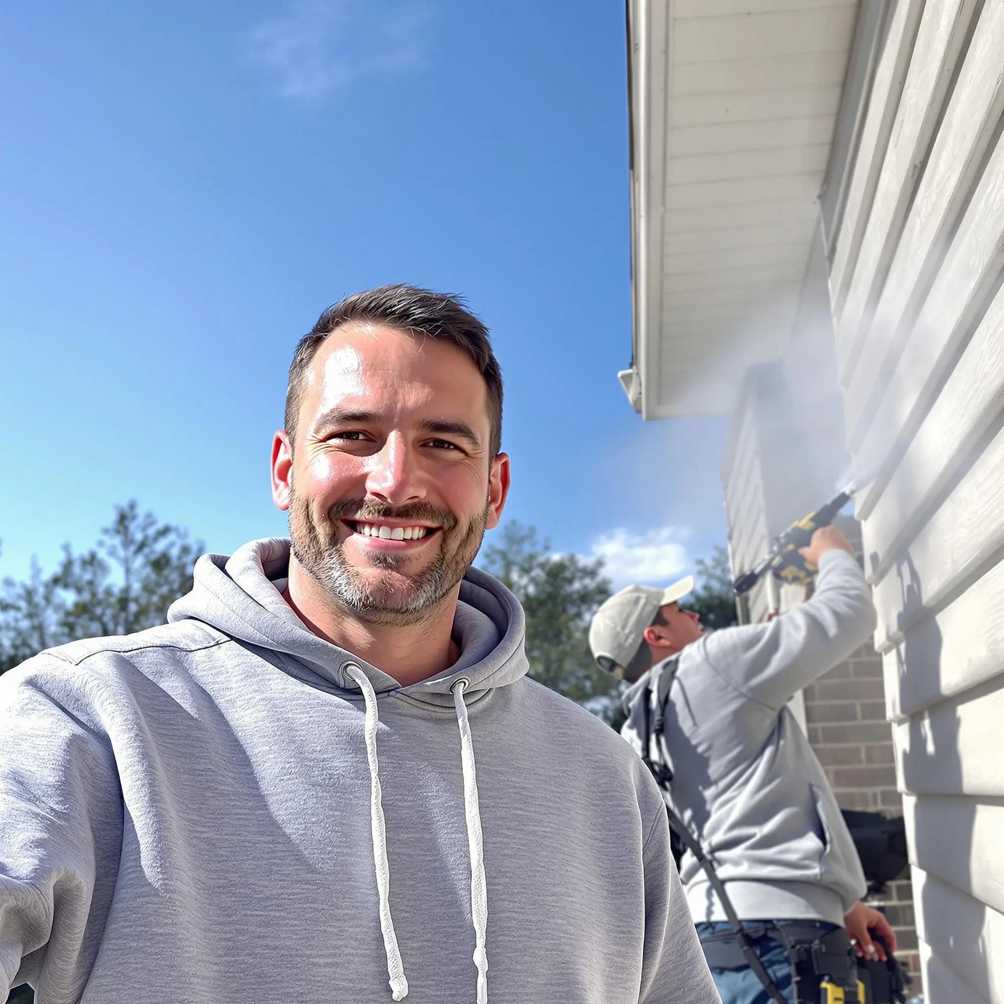 The Brunswick Power Washing team.