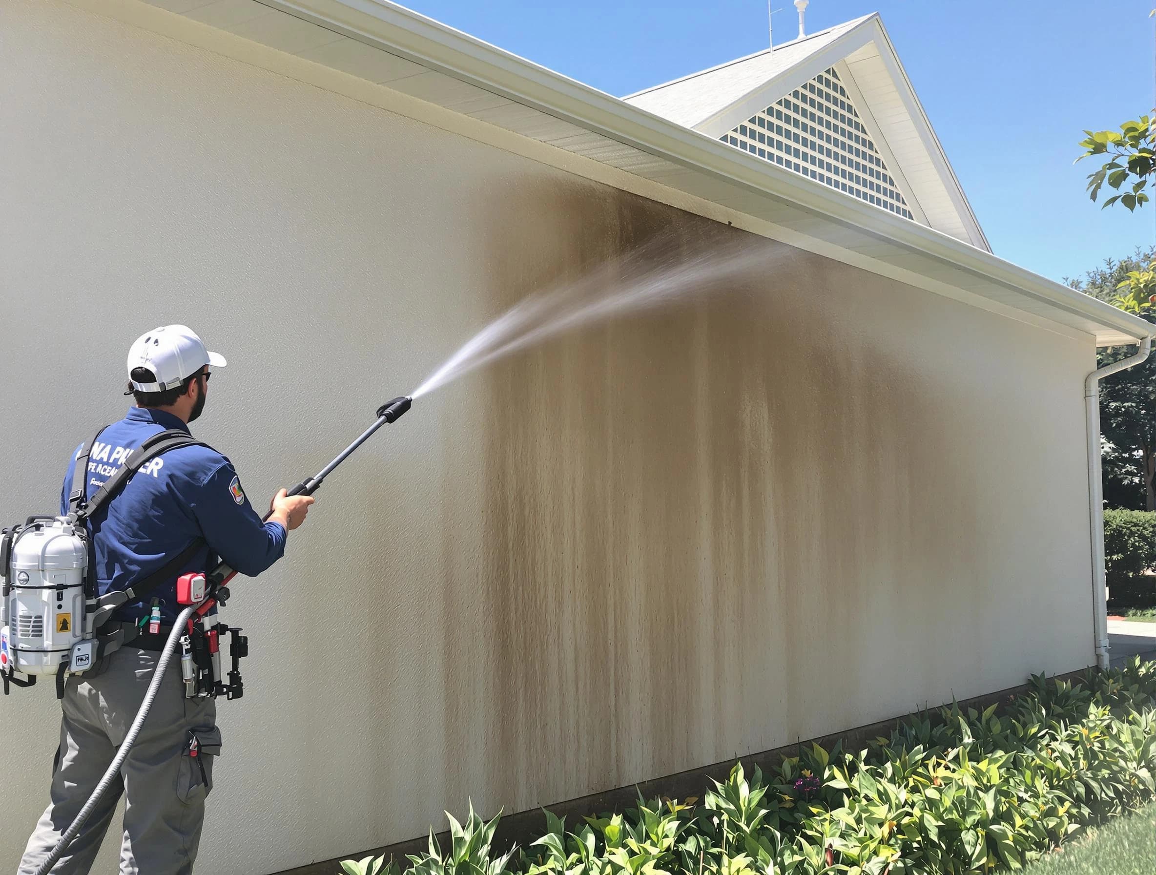 Brunswick Power Washing expert providing thorough power washing service in Brunswick